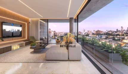 Apartamento com 3 dormitórios à venda por R$ 3.870.695,56 - Batel - Curitiba/PR