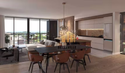 Apartamento duplex para venda com 3 quartos no Bacacheri