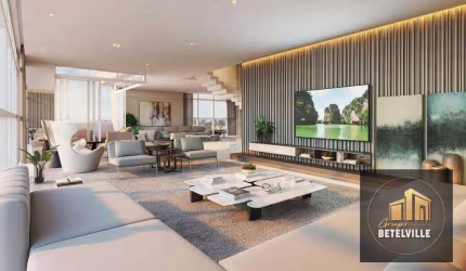 Apartamento Garden com 3 dormitórios à venda, 534 m² - Cabral - Curitiba/PR