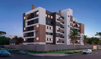 Apartamento com 2 quartos à venda na Rua João Bonat, 494, Novo Mundo, Curitiba, 45 m2 por R$ 378.873