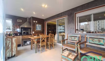 !!!OPORTUNIDADE!!! LINDO APTO. ALTO PADRÃO com 146m² ÚTEIS - 03 SUÍTES - VARANDA GOURMET - 02 VAGAS - LAZER COMPLETO por R$ 2.890M VILA RICA SANTOS/SP