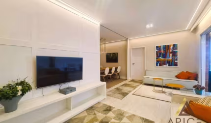MARAVILHOSO APARTAMENTO ALTO PADRÃO À 02 QUADRAS DA PRAIA com 160m² ÚTEIS - VARANDA GOURMET - 03 SUÍTES - 05 W.C - 03 VAGAS - LAZER COMPLETO - EMBARÉ