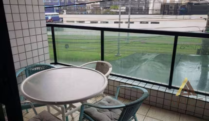 Apartamento com 2 dormitórios à venda, 107 m² por R$ 549.000,00 - Campo Grande - Santos/SP