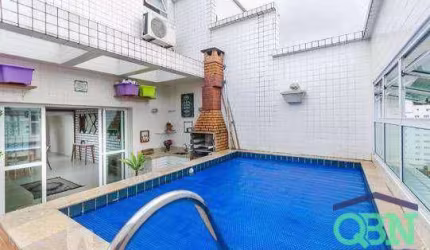 Cobertura com 3 dormitórios à venda, 208 m² por R$ 1.285.000,00 - Marapé - Santos/SP