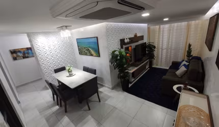 Bessa, Apto° 3qts, térreo com quintal, todo mobiliado