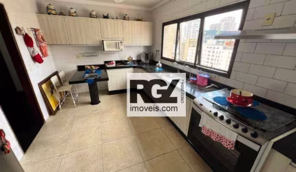 Cobertura com 4 dormitórios, 265 m² - venda por R$ 2.500.000,00 ou aluguel por R$ 10.000,02/mês - Vila Belmiro - Santos/SP