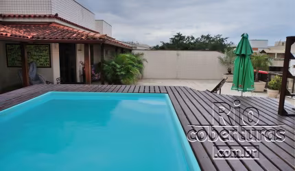 Cobertura à venda no Recreio. Linear. 4 Quartos