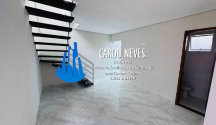 SOBRADO NOVO 2 SUÍTES LADO PRAIA CONDOMÍNIO FINANCIAMENTO BANCÁRIO MONGAGUÁ