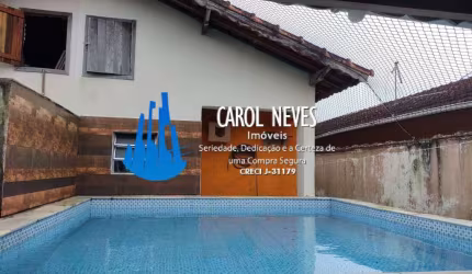 CASA 2 DORMITÓRIOS SUÍTE PISCINA FINANCIAMENTO BANCÁRIO JEQUITIBA ITANHAÉM
