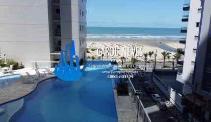 APARTAMENTO 3 DORMITORIOS 3 SUITES LADO PRAIA FINANCIAMENTO PRAIA GRANDE