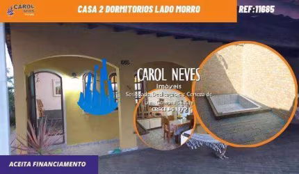 CASA 2 DORMITORIOS LADO MORRO FINANCIAMENTO BANCARIO LOTY ITANHAEM