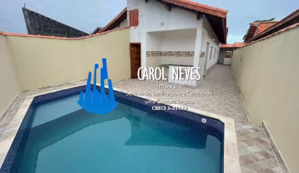 CASA NOVA 2 DORMITÓRIOS PISCINA FINANCIAMENTO BANCÁRIO MONGAGUÁ