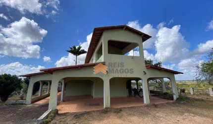 Fazenda com 126 hà, sede com 3 dormitórios à venda, 1260000 m² por R$ 2.500.000 - Santa Tereza - Parnamirim/RN