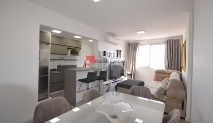 Apartamento 02 dormitórios semi mobiliado