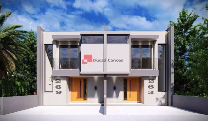 Casa com 3 quartos à venda na Rua Silvio Luís Barbieri, Igara, Canoas, 152 m2 por R$ 849.000