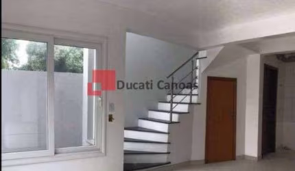 Casa em condomínio fechado com 2 quartos à venda na Rua Coronel Vicente, Centro, Canoas, 89 m2 por R$ 340.000