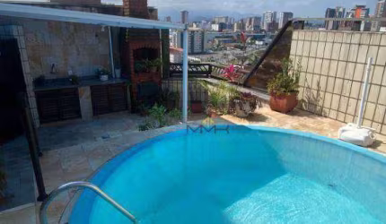 Cobertura com 4 dormitórios para alugar - Campo Grande - Santos/SP