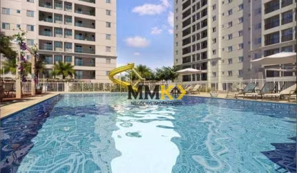 Apartamento com 2 dormitórios para alugar, 63 m² por R$ 5.000,00/mês - Marapé - Santos/SP