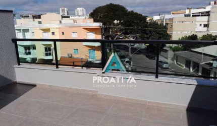 Cobertura com 2 dormitórios à venda, 86 m² por R$ 589.000,00 - Paraíso - Santo André/SP