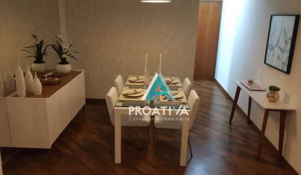 Apartamento com 3 dormitórios à venda, 86 m² - Vila Alzira - Santo André/SP