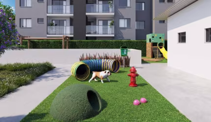 APARTAMENTO GARDEN DE 2 QUARTOS NO XAXIM ( NOVO E PRONTO PARA MORAR)