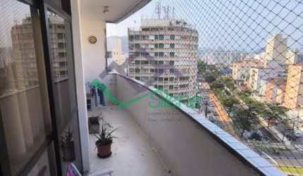 Apartamento para Venda em Santos, José Menino, 2 dormitórios, 1 suíte, 2 banheiros, 1 vaga