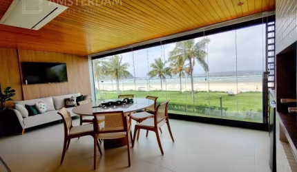 Apartamento novo frontal ao mar à venda na Riviera de São Lourenço no módulo 7