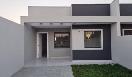Casa com 3 quartos à venda na Rua Doutor Alceu da Silva Oliveira, 464, Costeira, Araucária, 70 m2 por R$ 440.000