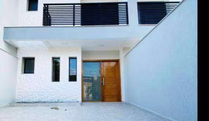 Casa com 3 dormitórios à venda, 147 m² por R$ 750.000,00 - Vera Cruz - Mongaguá/SP