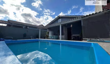 Casa com 2 dormitórios à venda, 103 m² por R$ 385.000,00 - Balneário Europa - Mongaguá/SP