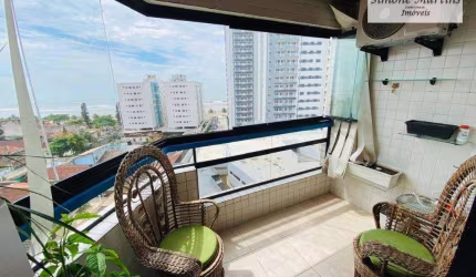 Apartamento com 2 dormitórios à venda, 83 m² por R$ 349.900,00 - Vera Cruz - Mongaguá/SP