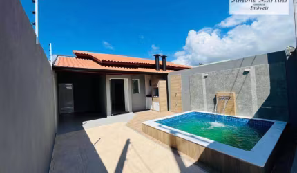 Casa com 3 dormitórios à venda, 85 m² por R$ 379.000,00 - Nova Itanhaém - Interior - Itanhaém/SP
