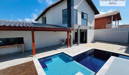 Casa com 3 dormitórios à venda, 117 m² por R$ 820.000 - Jardim Suarão - Itanhaém/SP