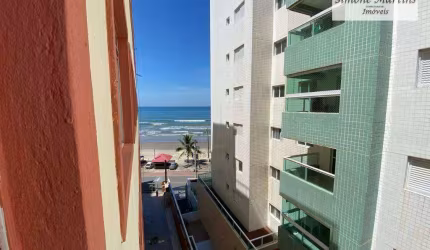 Apartamento com 2 dormitórios à venda, 59 m² por R$ 250.000,00 - Vila Atlântica - Mongaguá/SP