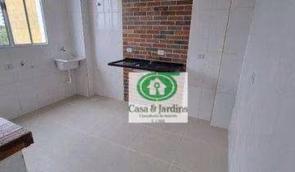 Apartamento com 1 dormitório à venda, 36 m² por R$ 225.000,00 - Centro - São Vicente/SP