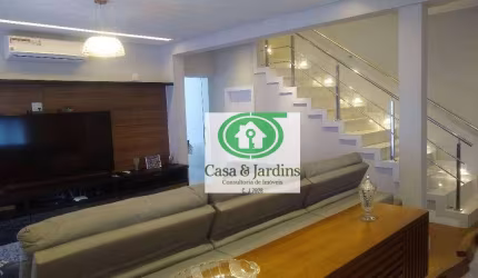 Casa com 4 dormitórios, 350 m² - venda por R$ 3.500.000,00 ou aluguel por R$ 30.772,00/mês - Pompéia - Santos/SP