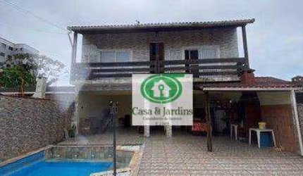 Casa com 6 dormitórios à venda, 400 m² por R$ 1.200.000,00 - Solemar - Praia Grande/SP
