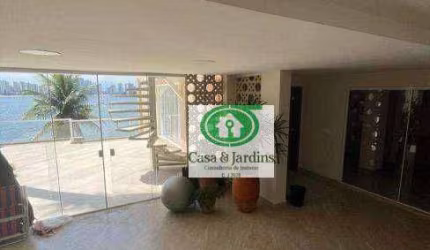 Casa com 3 dormitórios, 435 m² - venda por R$ 2.200.000,00 ou aluguel por R$ 15.000,00/mês - Parque Prainha - São Vicente/SP