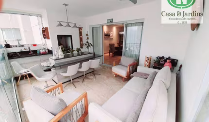 Apartamento Alto Padrão - 3 dormitórios à venda, 150 m² por R$ 1.280.000 - Marapé - Santos/SP