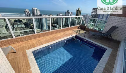 Cobertura à venda, 235 m² por R$ 3.500.000,00 - Vila Guilhermina - Praia Grande/SP