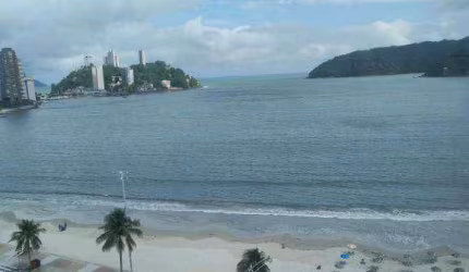 Amplo Apartamento 1 Dormitório no Gonzaguinha – Vista para Mar - São Vicaente/SP - Venda ou Aluguel -Totalmente Reformado