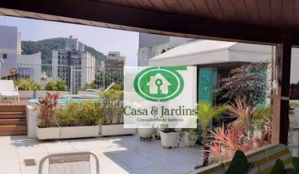 Cobertura com 2 dormitórios à venda, 200 m² por R$ 900.000,00 - Jardim Las Palmas - Guarujá/SP