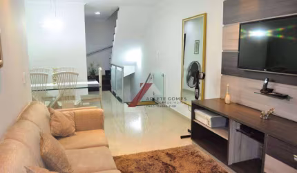 Sobrado com 3 dormitórios à venda, 134 m² por R$ 795.000,00 - Vila Curuçá - Santo André/SP