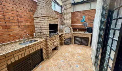 Sobrado com 3 dormitórios à venda, 130 m² por R$ 858.000,00 - Vila Metalúrgica - Santo André/SP