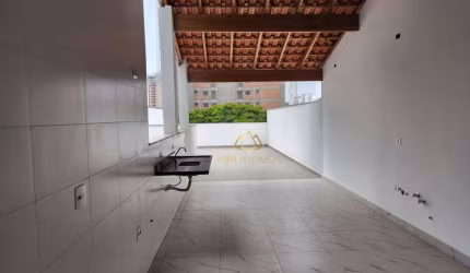 Cobertura com 2 dormitórios à venda, 95 m² por R$ 510.000 - Vila Valparaíso - Santo André/SP