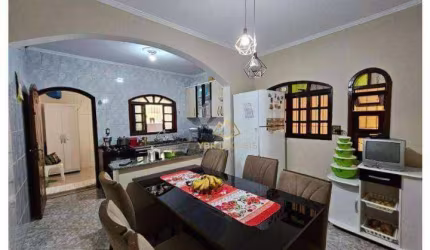 Sobrado com 3 dormitórios à venda, 201 m² por R$ 450.000 - Vila Nova Mauá - Mauá/SP