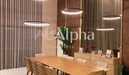 Apartamento duplex mobiliado a venda no Condomínio The Lake Gramercy Park em Alphaville - SP