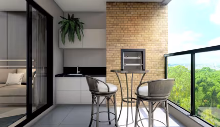 Apartamento com 2 quartos à venda na Rua Francisco Balchak, 153, Boa Vista, Curitiba por R$ 530.056