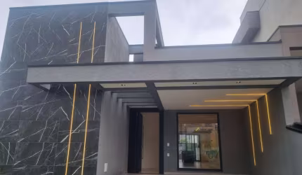 Casa térrea para venda com 3 suítes e piscina no Condomínio Mosaico Essence.