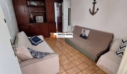 Apartamento para Venda em Santos, Gonzaga, 1 dormitório, 1 banheiro, 1 vaga